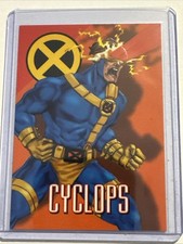 1996 Fleer Skybox Marvel Vision Embossed #30 Cyclops picture