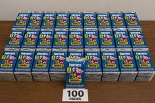 100 USA - 2019 PANINI SERIES 1 FORTNITE 6 PACK TRADING CARDS - WEIGHED SEE DESC picture
