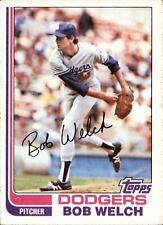 Bob Welch #82 1982 Topps picture