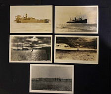 RPPC Real Photo Postcards Ships Astoria, Oregon incl. S.S. Laurel Lot 5 Unposted picture