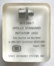 NASA Rockets - Apollo Standard Initiator 1965 picture