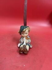 TMK 1 Goebel K.F. 25 Boy with Horn Incised Wide Double Crown Figurine ULTRA RARE picture