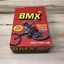1985 Donruss BMX Trading Cards Empty Display Box picture