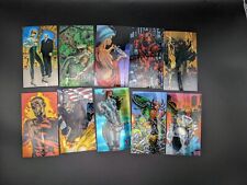 1994 WildCats Wildstorm Trading Card Chromium 19 Card Lot picture