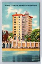 Lakeland FL-Florida, Lakeland Terrace Hotel, Advertisement, Vintage Postcard picture
