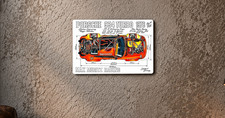 Porsche 934 Turbo 1976 Max Moritz Racing Metal Sign Vintage Garage Wall Decor picture