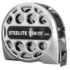 STEELITE Tape Measure 25'FT Stainless Steel Waterproof & Rustproof Retractabl... picture