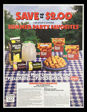 1984 Minute Maid Summer Party Favorites Circular Coupon Advertisement picture