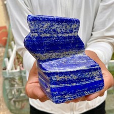 1.5LB Lapis Lazuli Freeform Polished Rough Healing Crystal Specimen Stone picture