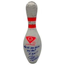 Pete Weber Autographed Bowling Pin with Long Inscription - JSA picture