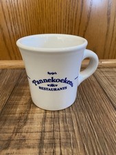 Sytje's Pannekoeken Huis Restaurants Heavy Ceramic Mug Cup White - Vintage picture
