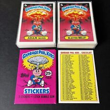 1985 Topps Garbage Pail Kids 1 Complete 82 Sticker Card 1ST SERIES Set GPK OS1 picture