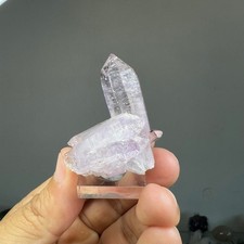 Lavender veracruz amethyst quartz crystal cluster picture