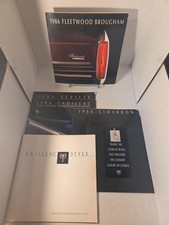 Vintage Lot 7 Cadillac dealer brochures 1985 to 1989—Cimarron, Seville Fleetwood picture