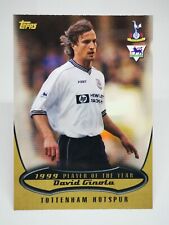 2003 Topps C20 Premier Gold Card Player Of The Year 1999 #Poty7 David Ginola picture