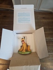 WDCC Walt Disney Classic Collection Pluto A Faithful Friend Figurine w/ COA NEW picture