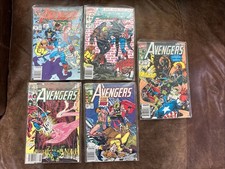 Marvel Avengers lot of (5) Books Mixed Lot Vintage Comic Books picture