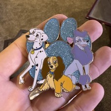 VHTF Paws And Claws Fantasy Pin Paw print calliope, lady georgette LE 50 picture
