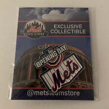 NY METS OPENING DAY PIN 2023 FLAG BANNER CITI FIELD MLB BASEBALL MIAMI MARLINS picture