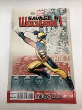 SAVAGE WOLVERINE #1 Frank Cho Marvel NOW Comics 2013 picture