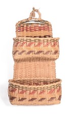 Cherokee Large Wall Pocket Basket 6.25