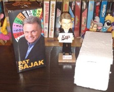 Pat Sajak SPIN  WHEEL of FORTUNE 2015 Frederick Keys Bobble Bobblehead SGA New picture