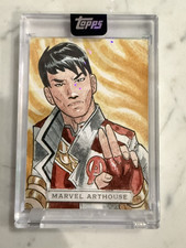 2025 Topps Marvel Arthouse Shang-Chi 1/1 Artist Sketch  picture