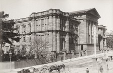 Sydney Museum Australia Neoclassical Architecture Street Scene Vtg. Photo 19thC. picture