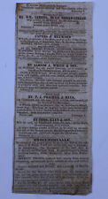 Antique South Carolina Newspaper Clipping Charleston SC Slave Market Ad Downtown picture
