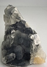 A+ Natural Blue/Black Chalcedony W/ 💎Apophylite Crystals, Minerals,Quartz picture