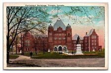 VTG 1920s - Parliament Building - Toronto - Ontario, Canada Postcard (UnPosted) picture