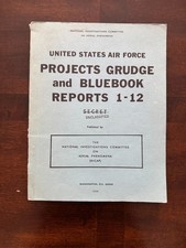 Projects Grudge & Project Blue Book 1-12 NICAP UFO Reports - RARE & COLLECTIBLE picture