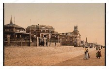 Scheveningen Netherlands Seafront Hotels Standard Postcard COPY RPPC picture