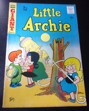 LITTLE ARCHIE #7 (1958) FINE- Giant issue Comic Book VERONICA BETTY picture