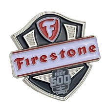 Firestone 107th Indy 500 Indianapolis Motor Speedway Car Race Racing Lapel Pin picture