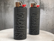 BIC SlipKnot 3D Printed Lighter Case Sleeve Cover Holder Gift picture