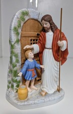 Vintage Homco Jesus At The Door Home Interiors 14042-03 picture
