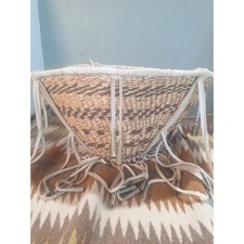 Vintage San Carlos Apache Burden Basket Helen Bonita Heard Museum Provenance picture