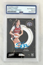 Sonia Citron Signed Rookie Card 2025 Panini #RC3 PSA/DNA COA picture