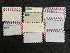 Vtg Via Air Mail Envelopes group Old Stock Varia Hotel Ship Club picture