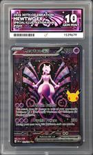 ACE 10 30th Mewtwo 151 /128 ex PERFECT Celebration Anniversary SIR Pokemon PSA picture