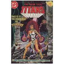 New Teen Titans (1984 series) #17 in Very Fine condition. DC comics [b' picture
