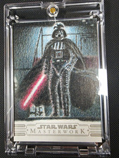Topps 2017 Star Wars Masterwork Darth Vader Sketch Insert Auto Jesus Suarez 1/1 picture