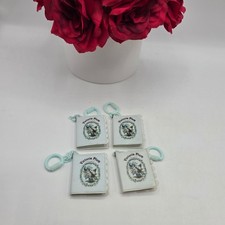 Vintage Victoria Plum Miniature Book Keychain Set of 4 Japan VP10 WN Sharpe Memo picture