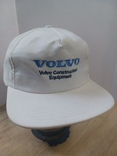 Vintage Volvo Construction Equipment Snapback Hat Cap USA Made Embroidered picture