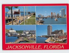 Postcard Riverwalk Jacksonville Florida USA picture