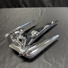 Vintage 1954 Nash Flying Lady Goddess Hood Ornament Chrome EXCELLENT CON.25574-4 picture
