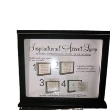 Inspirational Light Box With Two Plates picture