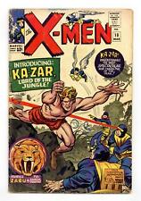 Uncanny X-Men #10 GD+ 2.5 1965 1st SA Ka-Zar picture