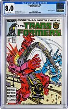 The Transformers #35, Bruticus vs. Defensor, CGC 8.0 Very Fine picture